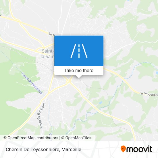 Chemin De Teyssonnière map