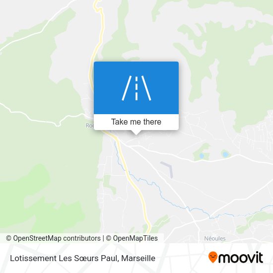 Lotissement Les Sœurs Paul map