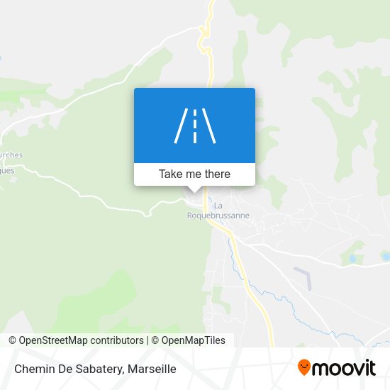 Chemin De Sabatery map