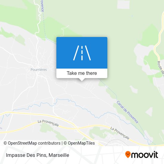 Impasse Des Pins map