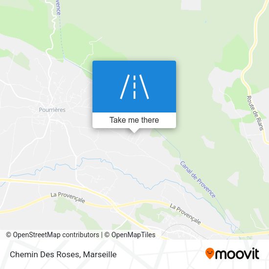 Chemin Des Roses map