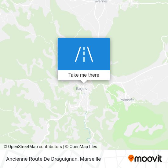 Ancienne Route De Draguignan map