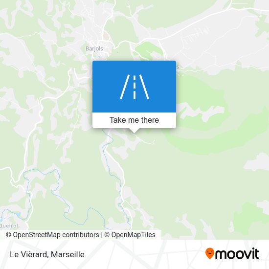 Le Vièrard map