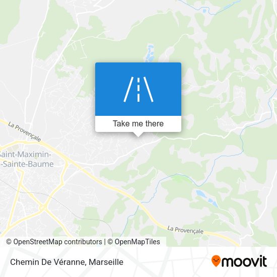 Chemin De Véranne map