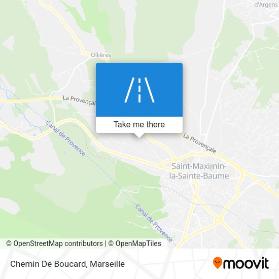 Chemin De Boucard map