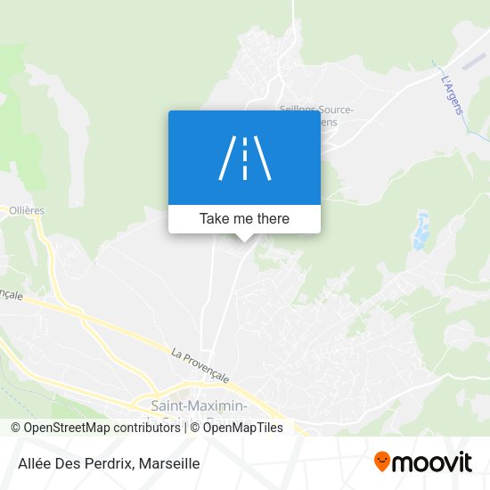 Allée Des Perdrix map