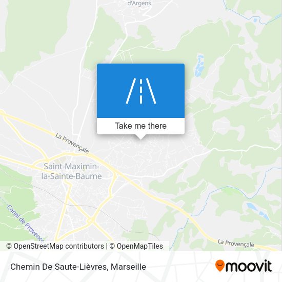 Chemin De Saute-Lièvres map