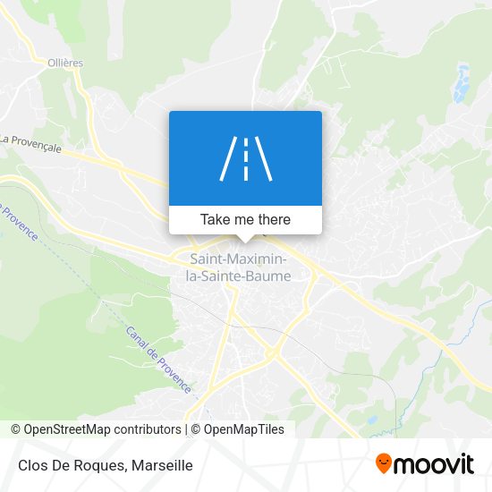 Clos De Roques map