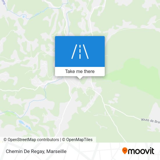 Chemin De Regay map