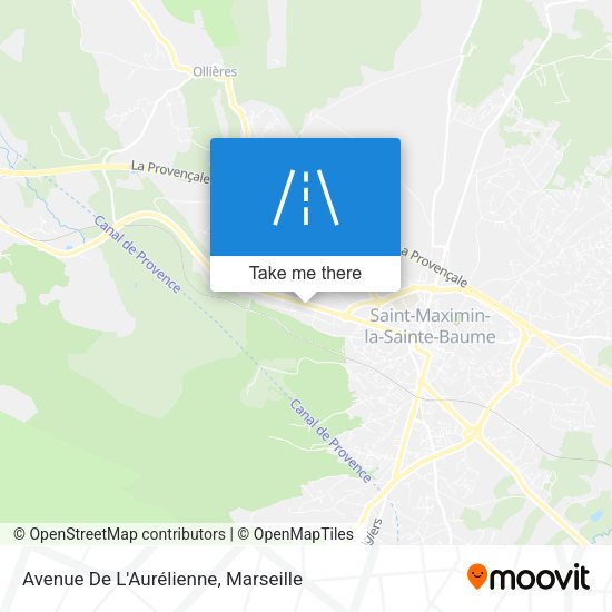 Avenue De L'Aurélienne map