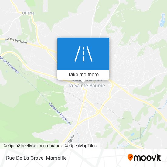 Rue De La Grave map