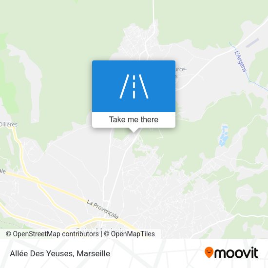 Allée Des Yeuses map