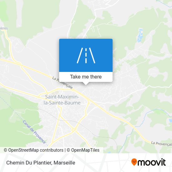 Chemin Du Plantier map