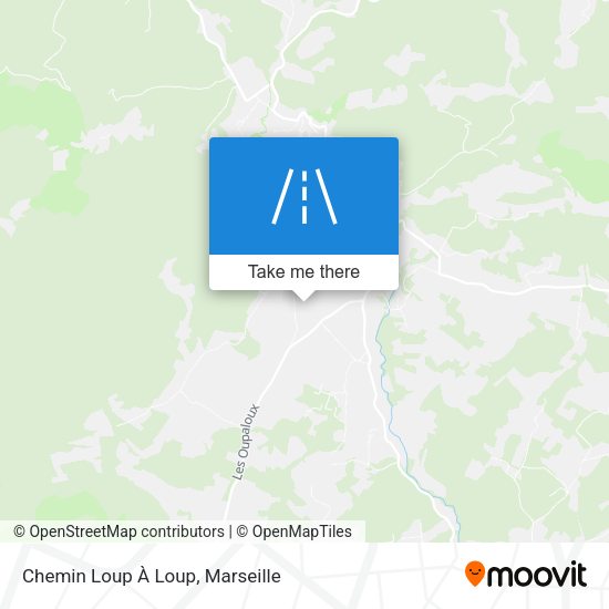 Chemin Loup À Loup map