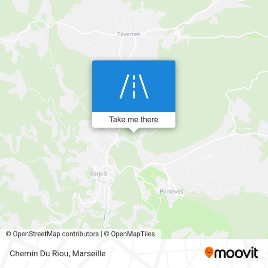 Chemin Du Riou map