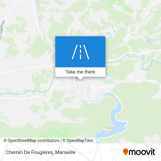 Chemin De Fougières map