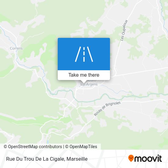 Rue Du Trou De La Cigale map