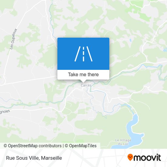 Rue Sous Ville map