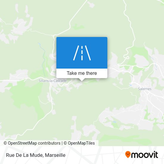 Rue De La Mude map