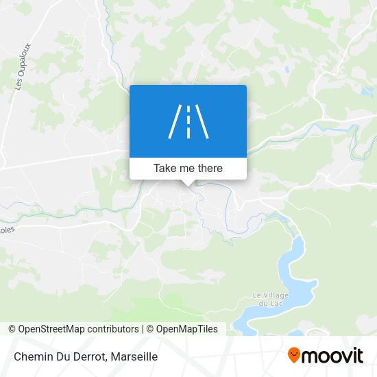 Chemin Du Derrot map