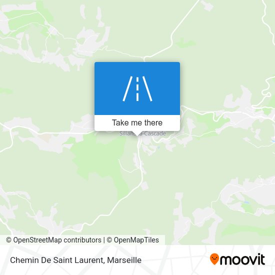 Chemin De Saint Laurent map