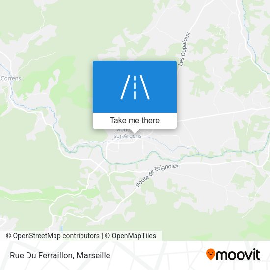 Rue Du Ferraillon map