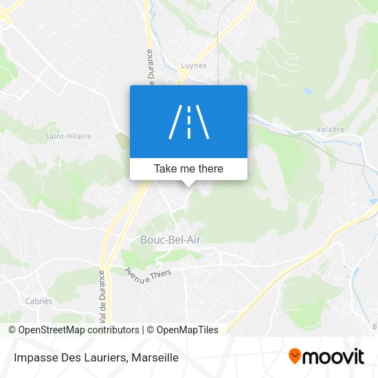 Impasse Des Lauriers map