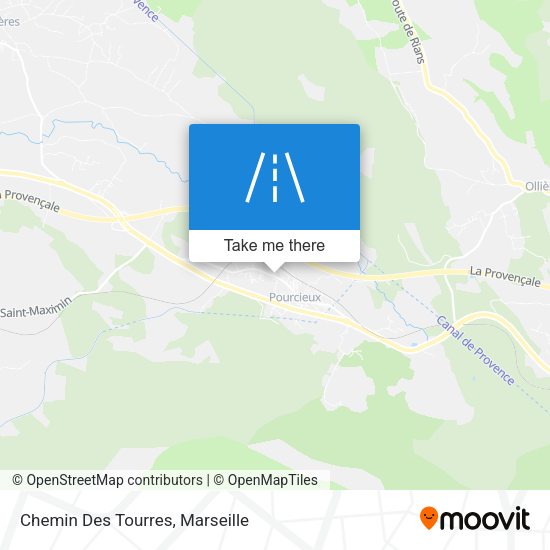 Chemin Des Tourres map