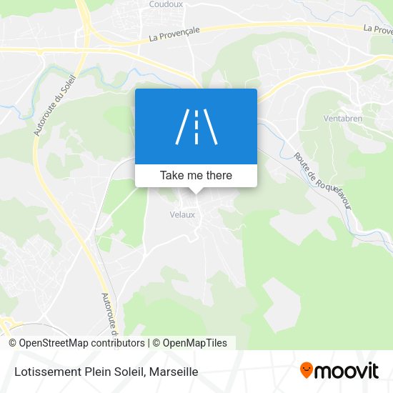 Lotissement Plein Soleil map