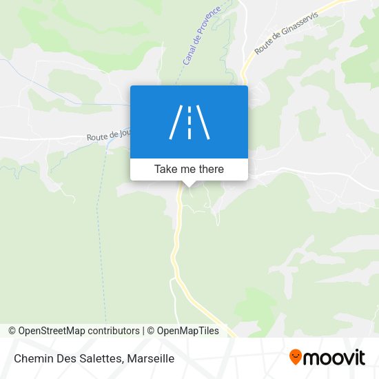 Chemin Des Salettes map