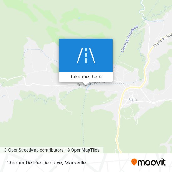 Chemin De Pré De Gaye map