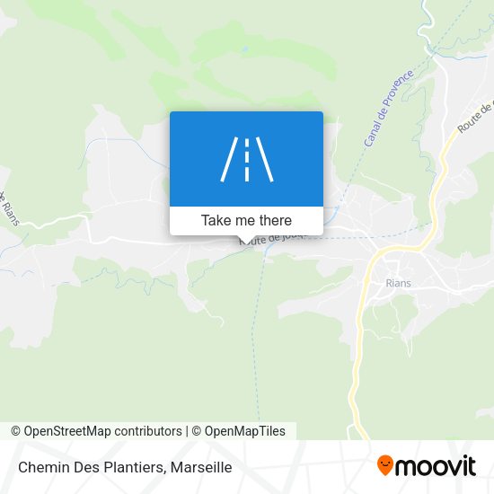 Chemin Des Plantiers map