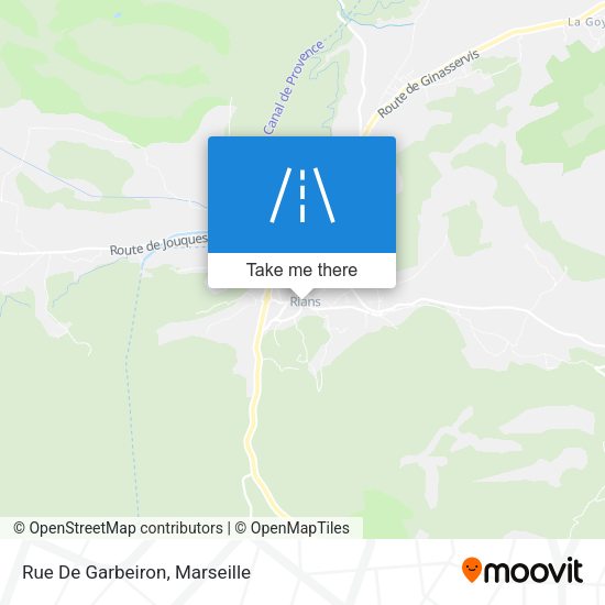 Rue De Garbeiron map