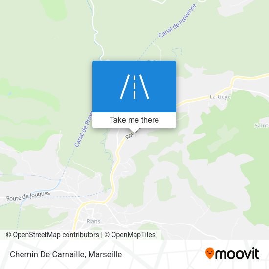 Chemin De Carnaille map
