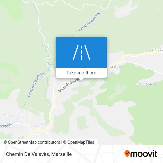 Chemin De Valavès map