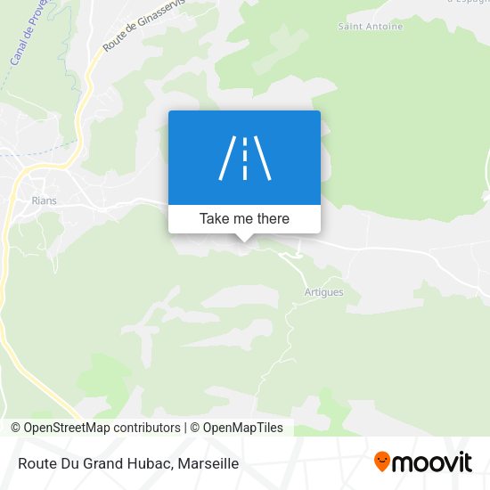 Route Du Grand Hubac map