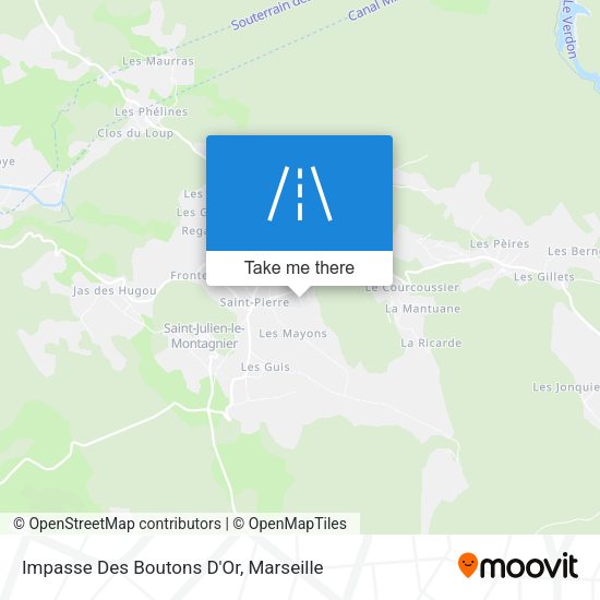 Impasse Des Boutons D'Or map