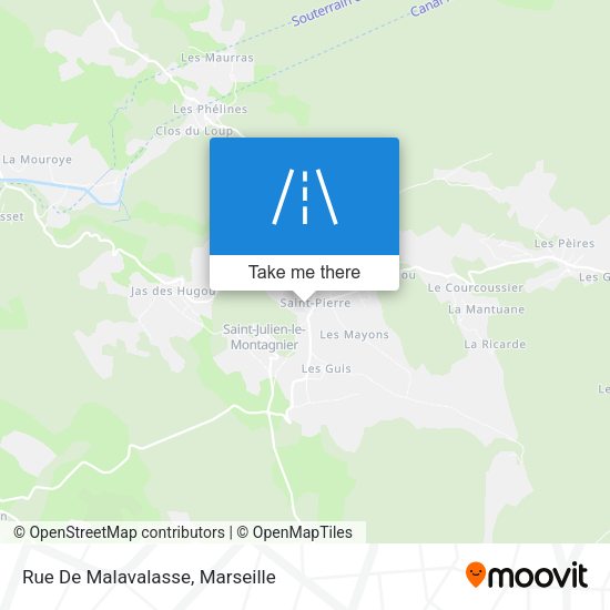 Rue De Malavalasse map