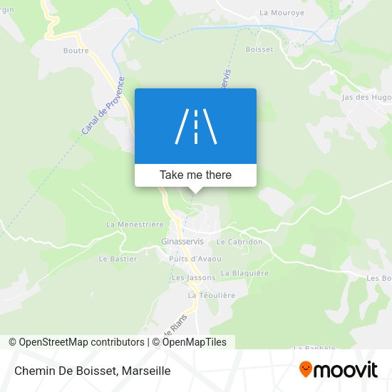 Chemin De Boisset map