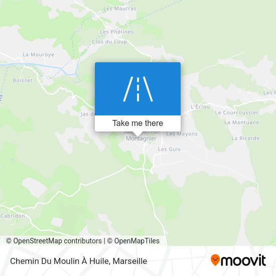 Chemin Du Moulin À Huile map