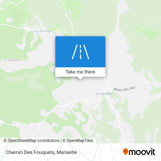 Chemin Des Fouquets map