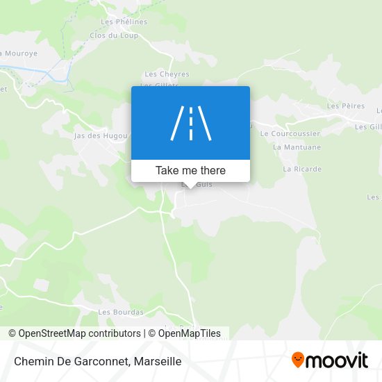 Chemin De Garconnet map