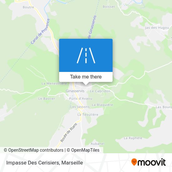 Impasse Des Cerisiers map