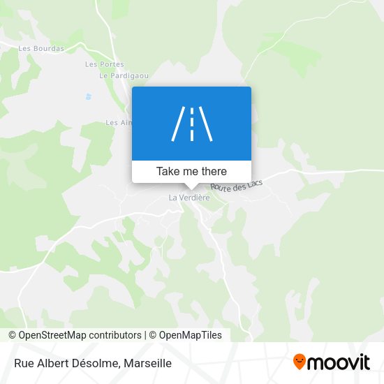 Rue Albert Désolme map