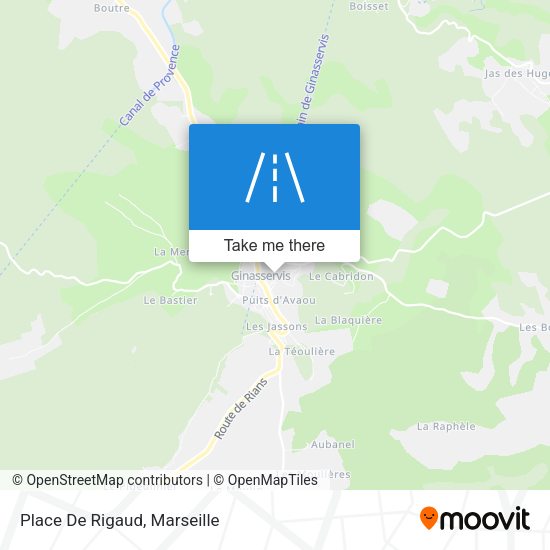Place De Rigaud map