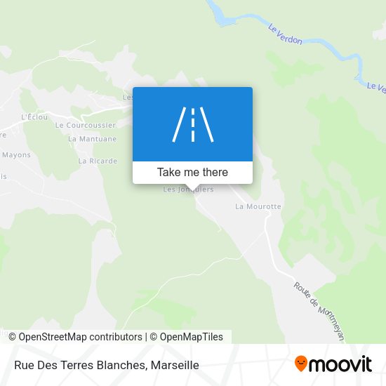 Rue Des Terres Blanches map