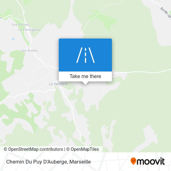 Chemin Du Puy D'Auberge map
