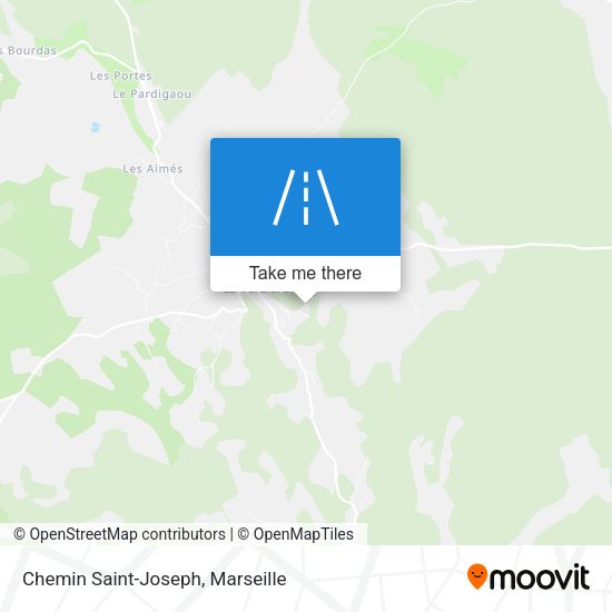 Chemin Saint-Joseph map