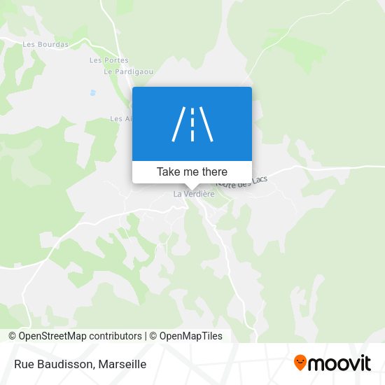 Rue Baudisson map