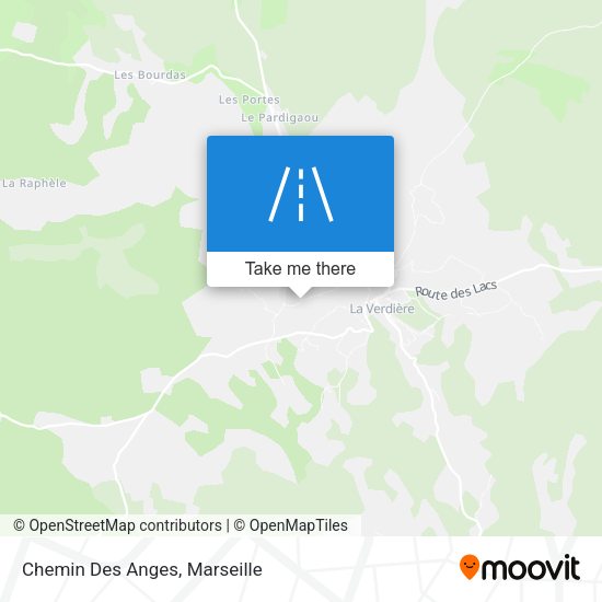 Chemin Des Anges map
